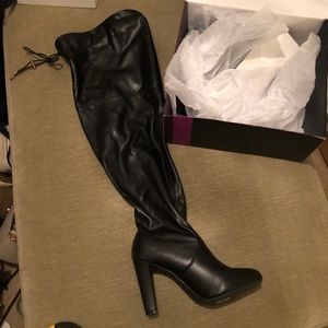 LANE BRYANT OVER THE KNEE BOOTS- NIB!!!